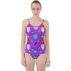 Saint Nicholas Saint Nicholas Cut Out Top Tankini Set by Sapixe