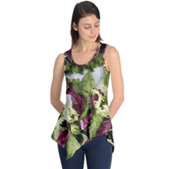 Salad Lettuce Vegetable Sleeveless Tunic by Sapixe