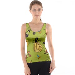 Funny Scary Spooky Halloween Party Design Tank Top by HalloweenParty