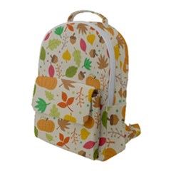 Thanksgiving Pattern Flap Pocket Backpack (large) by Valentinaart