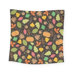 Thanksgiving Pattern Square Tapestry (small) by Valentinaart