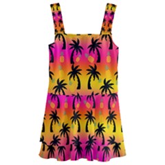 Sunsets & Palm Trees Kids  Layered Skirt Swimsuit by Seashineswimwear