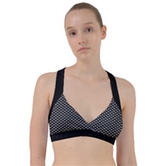 Logo Kek Pattern Black And White Kekistan Black Background Sweetheart Sports Bra by snek