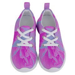 Perfect Hot Pink And Light Blue Rose Detail Running Shoes by myrubiogarden