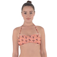 Starfish And Sea Shells Final Halter Bandeau Bikini Top by Seashineswimwear