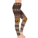 Brown Fun Classic Ugly Christmas Pajamas Leggings  View4