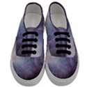 Orion Nebula pastel violet purple turquoise blue star formation Men s Classic Low Top Sneakers View1