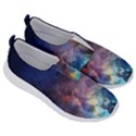 Lagoon Nebula Interstellar Cloud Pastel pink, turquoise and yellow stars No Lace Lightweight Shoes View3