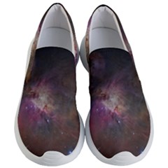 Orion Nebula Star Formation Orange Pink Brown Pastel Constellation Astronomy Women s Lightweight Slip Ons by genx