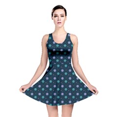 Snowflakes Reversible Skater Dress by chihuahuadresses