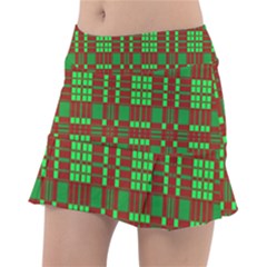 Lumberjack Plaid Buffalo Plaid Tennis Skirt by Wegoenart