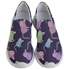 Animals Mouse Cartoon Pet Women s Lightweight Slip Ons by Wegoenart