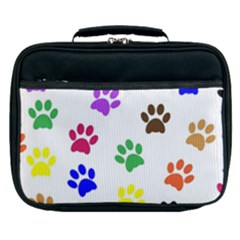 Pawprints Paw Prints Paw Animal Lunch Bag by Wegoenart