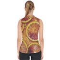 Blood Orange Fruit Citrus Fruits Mock Neck Shell Top View2