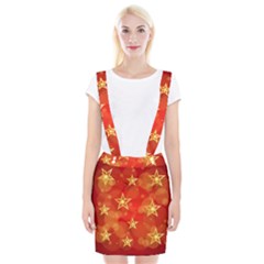 Background Christmas Decoration Braces Suspender Skirt by Simbadda