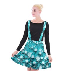 Stars Christmas Ice Decoration Suspender Skater Skirt by Simbadda