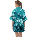 Stars Christmas Ice Decoration Quarter Sleeve Kimono Robe View2