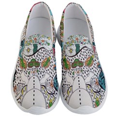 Happysnowman Men s Lightweight Slip Ons by chellerayartisans