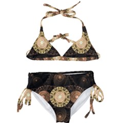 Fractal Design Pattern Fantasy Kids  Classic Bikini Set by Wegoenart