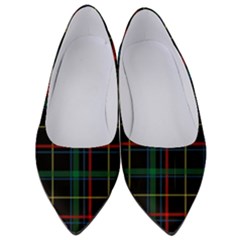 Plaid Tartan Checks Pattern Women s Low Heels by Wegoenart