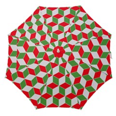 Christmas Abstract Background Straight Umbrellas by Wegoenart