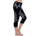 Christmas Tree Modern Background Capri Yoga Leggings View3