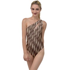 Woven Rope Texture Textures Rope To One Side Swimsuit by Wegoenart