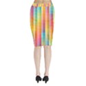 Pattern Background Colorful Abstract Midi Wrap Pencil Skirt View2