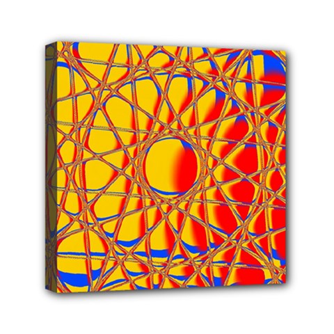 Graphic Design Graphic Design Mini Canvas 6  X 6  (stretched) by Wegoenart