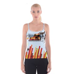 Dreamscape Owl - Spaghetti Strap Top by TransfiguringAdoptionStore