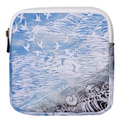 Coast Beach Shell Conch Water Mini Square Pouch by Pakrebo