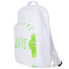 I Lovetennis Double Compartment Backpack by Greencreations