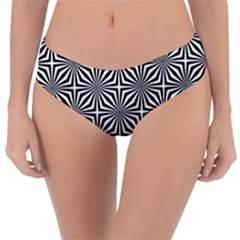 Background Pattern Halftone Reversible Classic Bikini Bottoms by Pakrebo