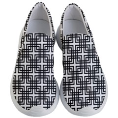 Pattern Vector Halftone Wallpaper Women s Lightweight Slip Ons by Pakrebo