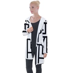 Mafioso Longline Hooded Cardigan by Randy2013t