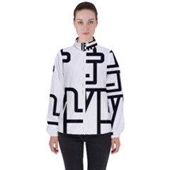 Mafioso High Neck Windbreaker (women) by Randy2013t