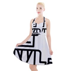 Mafioso Halter Party Swing Dress  by Randy2013t