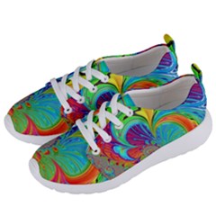 Fractal Art Psychedelic Fantasy Women s Lightweight Sports Shoes by Pakrebo