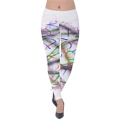 Chaos Velvet Leggings by PurpleDuckyDesigns