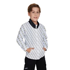 No Step On Snek Pattern Yellow On White Background Gadsden Flag Meme Parody Windbreaker (kids) by snek