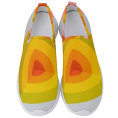 Retro Graffiti Art Nouveau Men s Slip On Sneakers by genx