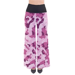 Standard Violet Pink Camouflage Army Military Girl So Vintage Palazzo Pants by snek