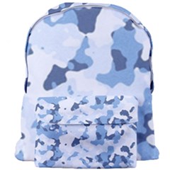 Standard Light Blue Camouflage Army Military Giant Full Print Backpack by snek