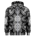 Mandala Calming Coloring Page Men s Zipper Hoodie View1