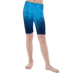 Deep Ocean Kids  Mid Length Swim Shorts by LoolyElzayat