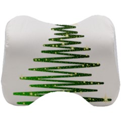 Christmas Tree Spruce Head Support Cushion by Mariart