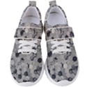 Grayscale TIles Women s Velcro Strap Shoes View1