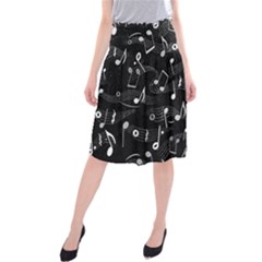 Fabric Cloth Textile Clothing Midi Beach Skirt by Pakrebo