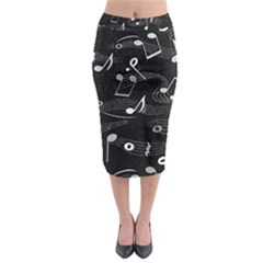 Fabric Cloth Textile Clothing Midi Pencil Skirt by Pakrebo