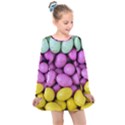 Jelly Beans - Pastel Kids  Long Sleeve Dress View1